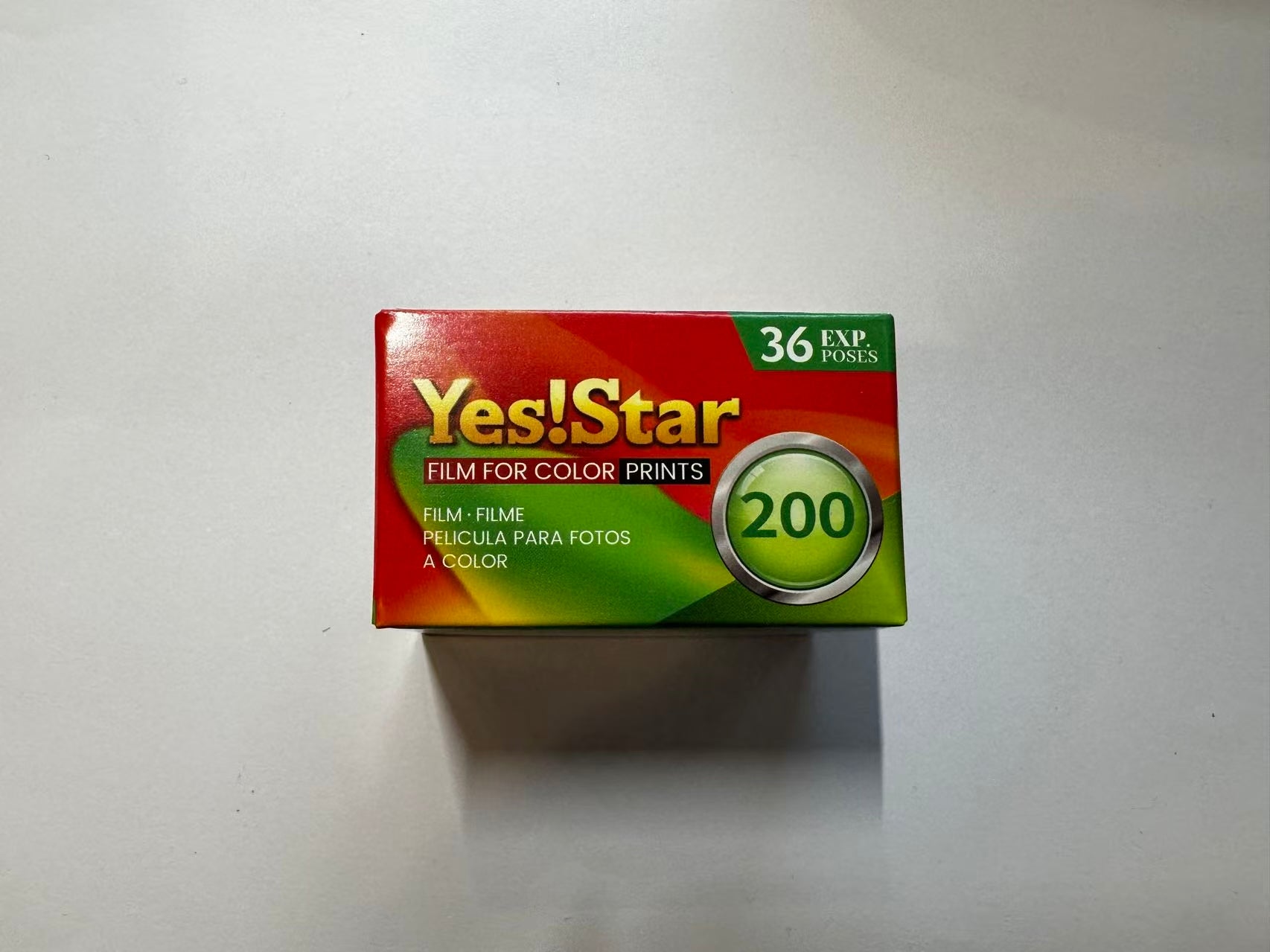 Yes!Star 200 Color Negative Film (ISO 200, 36 Exp)