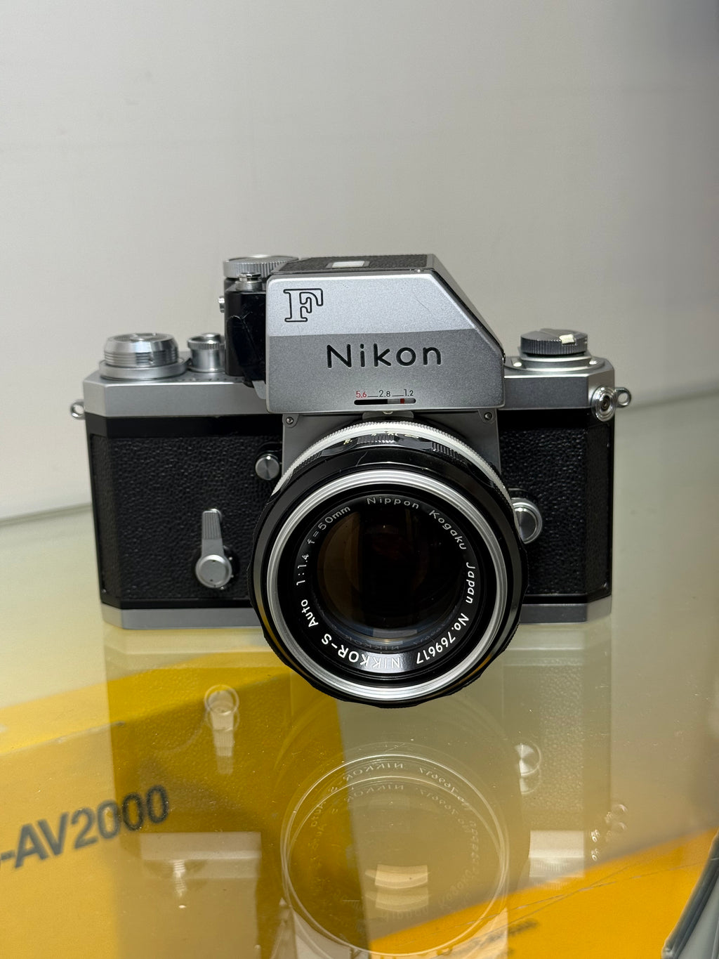 Nikon F Film Camera + 50mm f/1.4 Lens Kit
