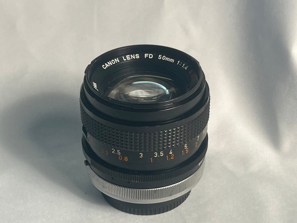 CANON FD 50MM 1.4 SSC