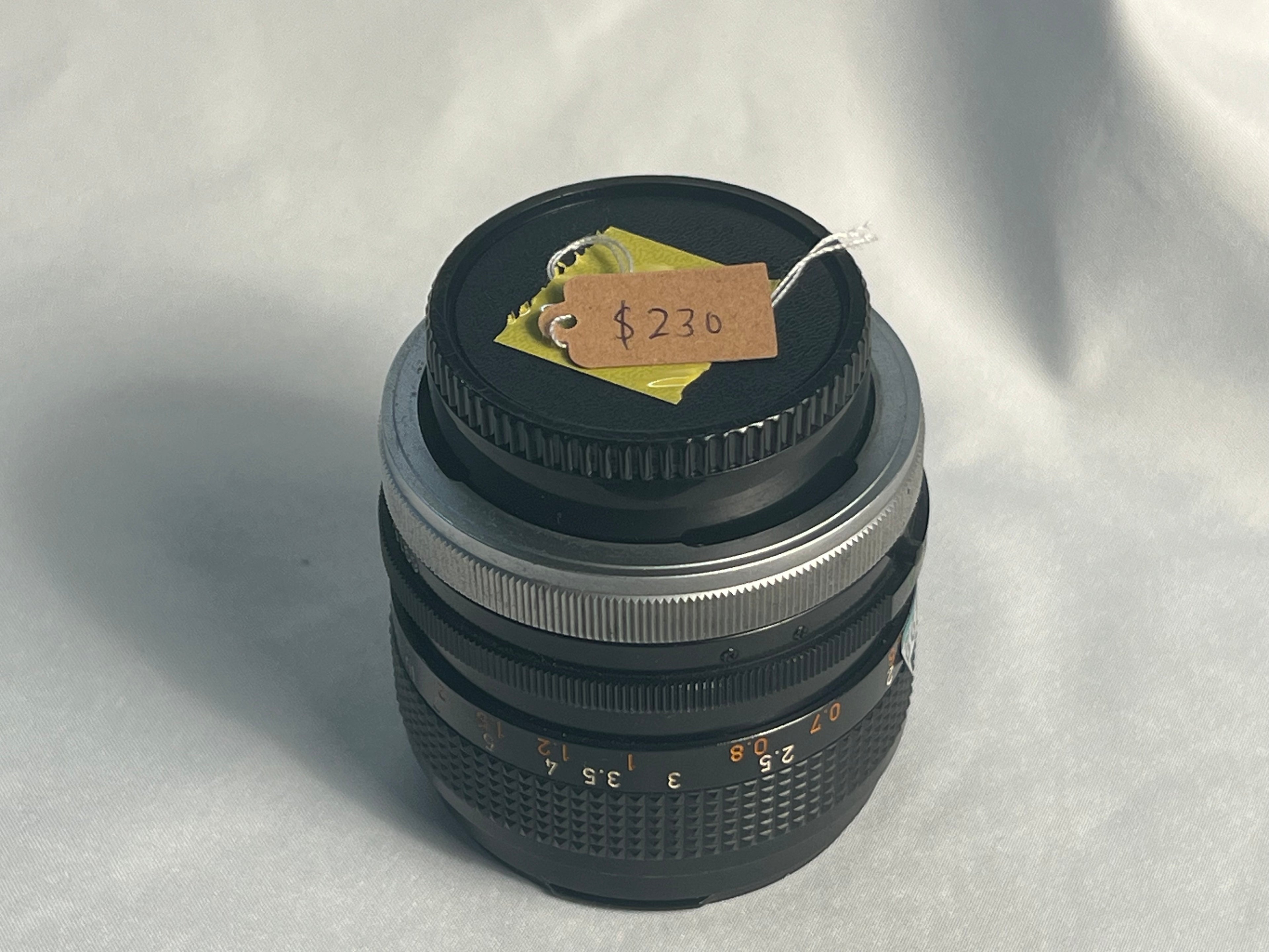 CANON FD 50MM 1.4 SSC