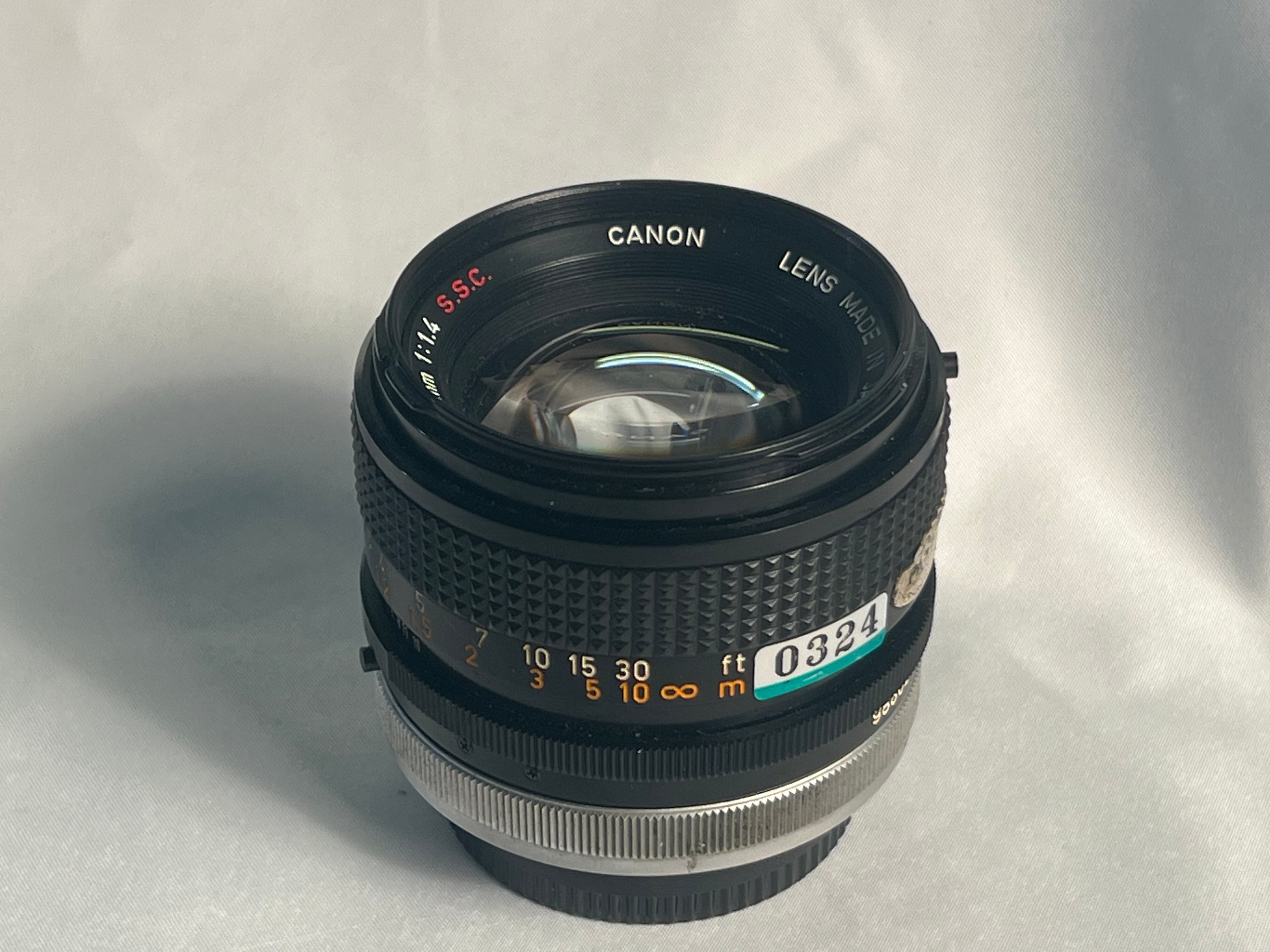 CANON FD 50MM 1.4 SSC